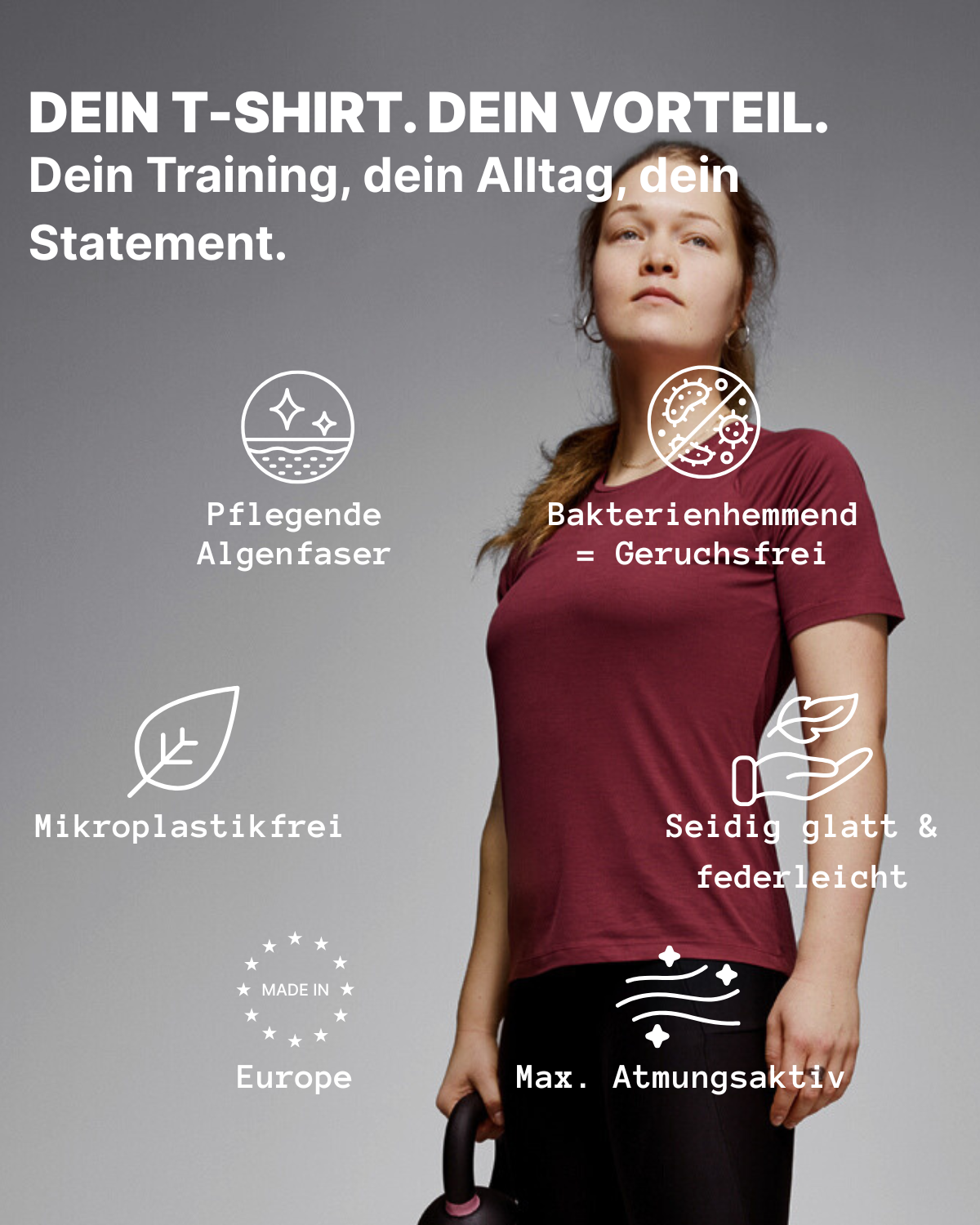 PERFORMANCE T-SHIRT 'HÉLÈNE'