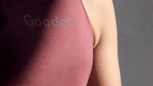 GOODEN Sportswear Top with sunshine and shadow. 