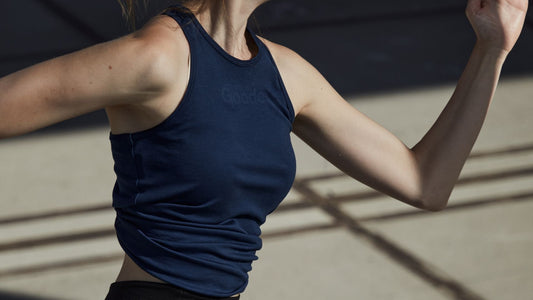 Woman Running in Gooden Sportswear Top